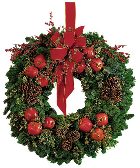 Pomegranate Wreath