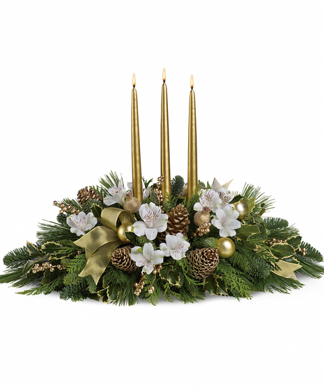 Royal Christmas Centerpiece