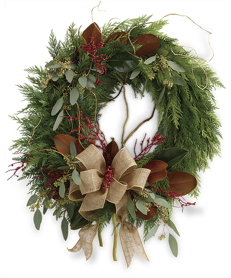 Rustic Holiday Wreath